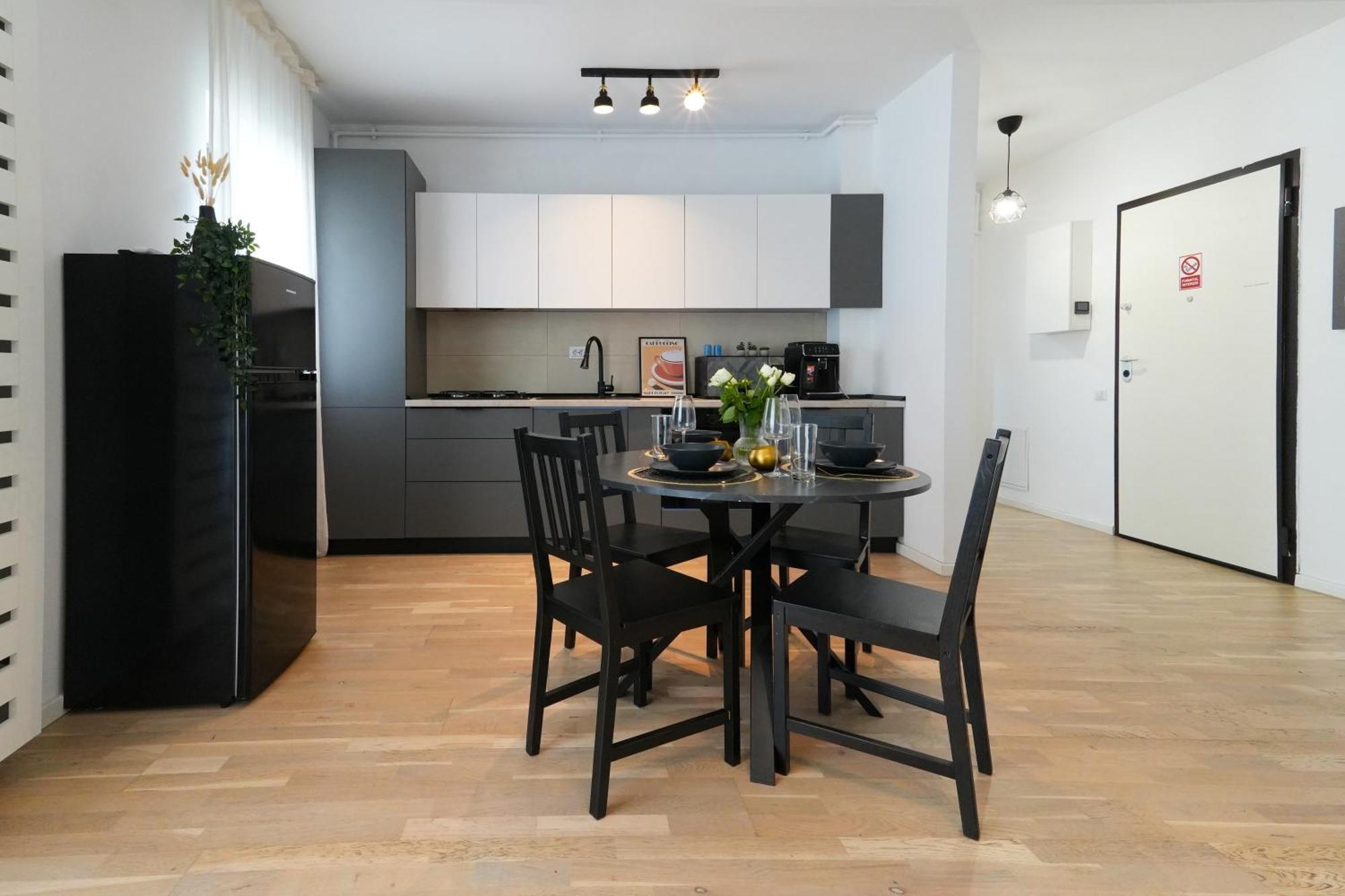 Maria - Modern Apartment With Parking And Workspace Бухарест Екстер'єр фото